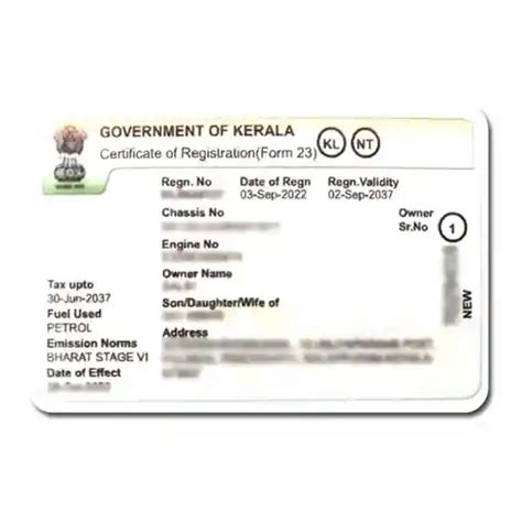 rc book smart card size|rc pvc card apply online.